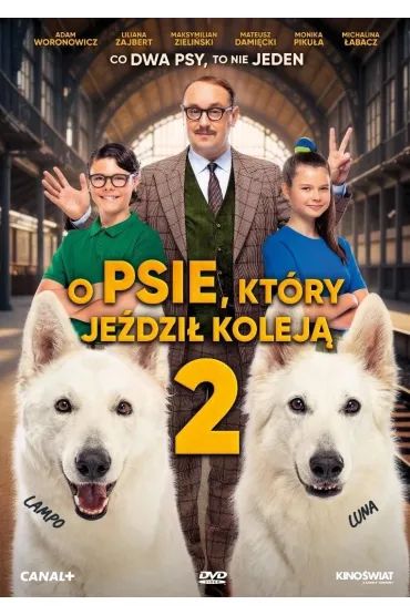 Kino �wiat O psie, kt�ry je�dzi� kolej� 2 DVD