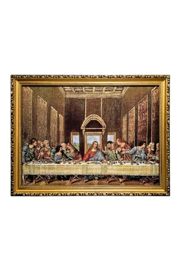 Art Sacrum Obraz Haftowany Ostatnia Wieczerza 32x42cm