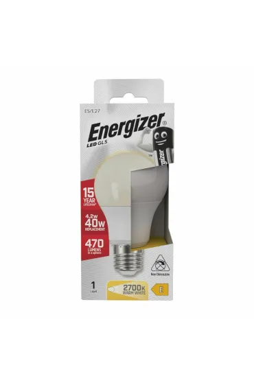 Energizer �ar�wka bulb 4,2w / 40w e27 470lm barwa ciep�a