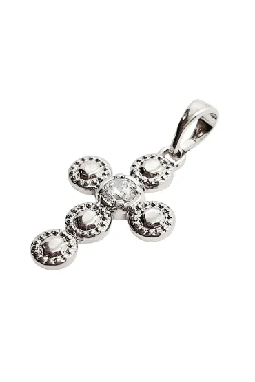 Art Sacrum Zawieszka Krzy�yk Posrebrzany 21x19mm