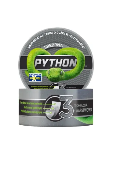 Bripox Ta�ma uniwersalna python 48mm x25m srebrna.