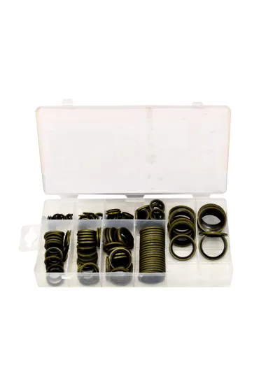 Awtools Podk�adki metalowo-gumowe mix 150 szt.