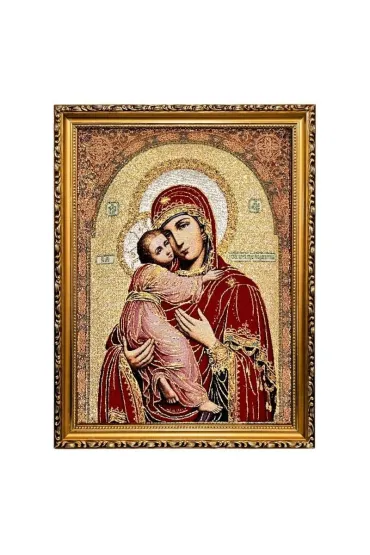 Art Sacrum Obraz Haftowany Matka Bo�a W�odzimierska 42/32cm