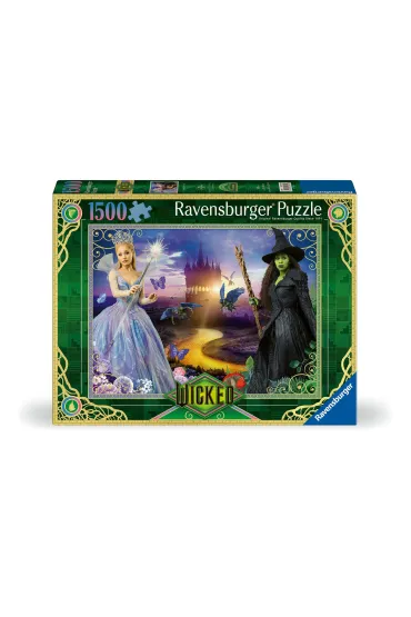Ravensburger Puzzle 2D 1000 elementów: Piękne skrzydlate