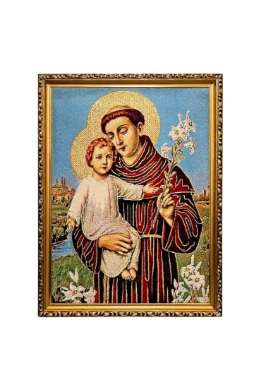 Art Sacrum Obraz Haftowany �w. Antoni 42/32cm