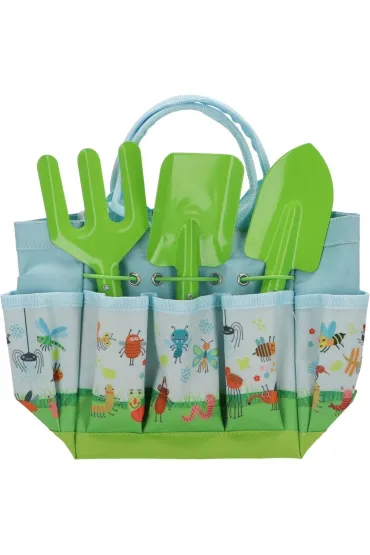 Esschert Design Narz�dzia ogrodowe dla dzieci w torbie