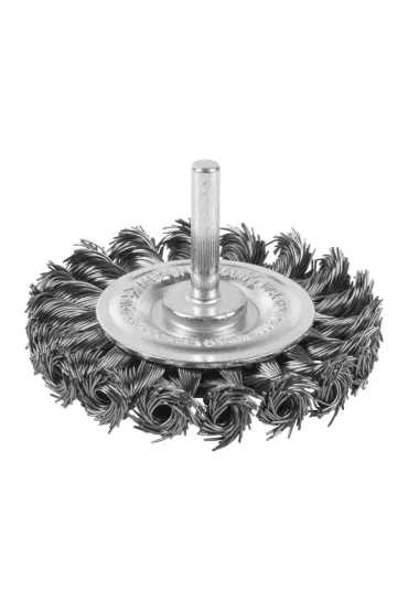 Milwaukee Szczotka druciana tarczowa trzpieniowa s6 75x12 stal nierdzewna wi�zana 0.5 3 szt.