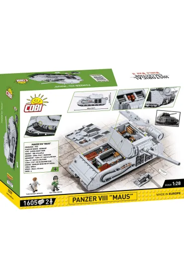 COBI 2559 Panzer VIII „ Maus 1605 Parti 1:28 WWII Con 2