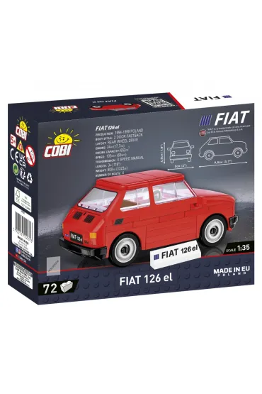 72 PCS CARS/24531/MALY FIAT 12 6P 1994-1999 - Bimbomania SRL