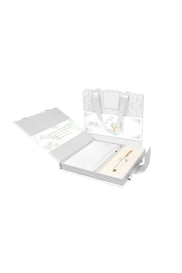 Cresco D�ugopis + Notes Komunia premium bia�y