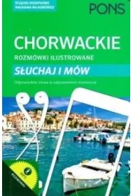 Chorwackie rozmówki ilustrowane słuchaj i mów PONS