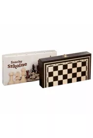 Szachy Szkolne drewniane 830124