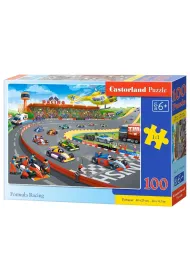 Puzzle 100 el. Wyścig Formuła