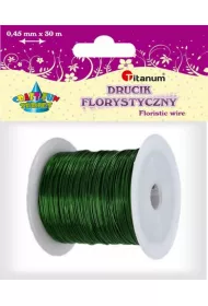 Drucik florystyczny zielony