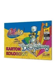 Karton brokatowy A4