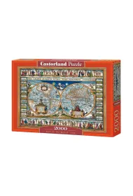 Puzzle 2000 el. Mapa Świata