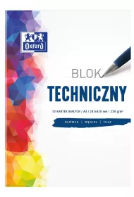 Blok techniczny A3 biały