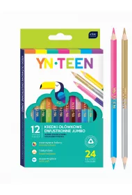 Kredki dwustronne Jumbo