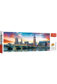 Puzzle panoramiczne 500 el. Big Ben i Pałac Westminsterski, Londyn