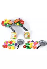 Owoce i Warzywa do krojenia z patelnią MEGA CREATIVE 405856