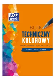 Blok techniczny A3 kolorowy