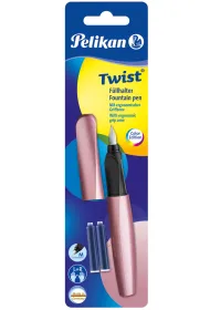 Pióro wieczne Twist M Girly Rose + 2 naboje