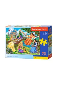 Puzzle 70 el. Princesses in Garden
