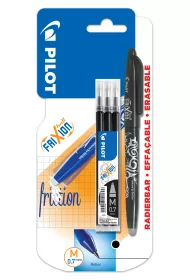 Pióro kulkowe Frixion czarne + wkłady