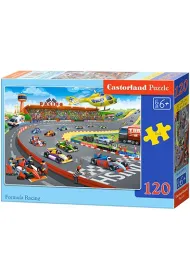Puzzle 120 el. Wyścigi formuły