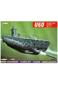 Niemiecki okręt podwodny U60 Typ II C 1:400