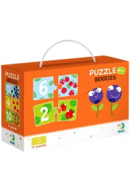 Puzzle 12 el. Duo Cyferki Jagódki