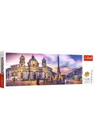 Puzzle panoramiczne 500 el. Piazza Navona, Rzym
