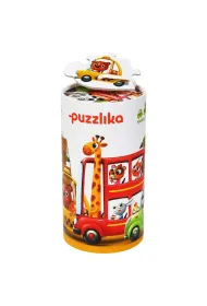 Puzzle drewniane Samochody 13784