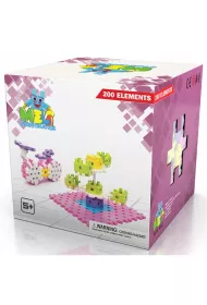 Klocki Meli Basic Constructor Pink 200 szt