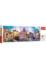 Puzzle panoramiczne 500 el. Podróż do Włoch