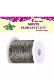Drucik florystyczny srebrny