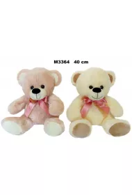 Miś z kokardą 40cm MIX