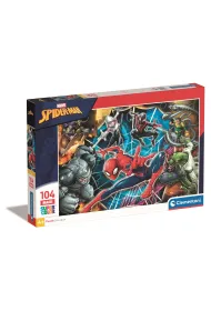 Puzzle 104 el. Maxi SuperColor. Spider man