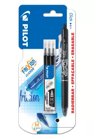 Pióro kulkowe Frixion Clicker czarne + wkłady