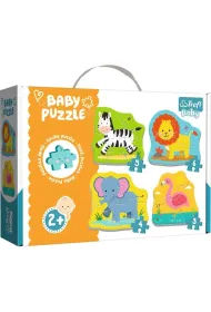 Baby Puzzle. Zwierzątka na safari