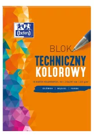 Blok techniczny A4 kolorowy