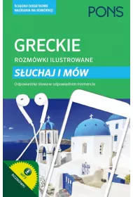 Greckie rozmówki ilustrowane słuchaj i mów PONS