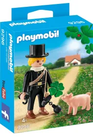 Kominiarz z koniczynką i świnką 9296