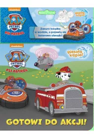 Psi Patrol. Wesoła kąpiel. Gotowi do akcji! Książka kąpielowa