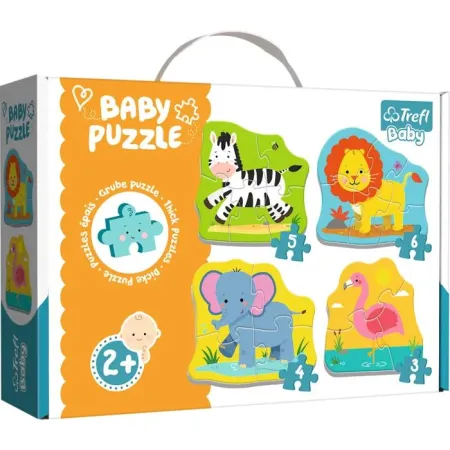 Baby Puzzle. Zwierzątka na safari