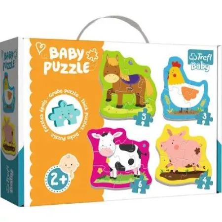 Baby Puzzle. Zwierzątka na wsi